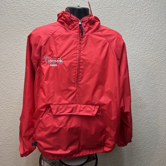 Legoland Water Park Guard Half Zip Hoodie Pullover Jacket L - Picture 1 of 8